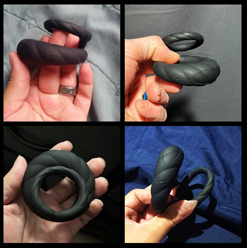 vibrating ring review Silicone Couples Ring Vibrator | Rechargeable Vibrating Penis Ring | Cock  Ring Vibrator Review main image 0