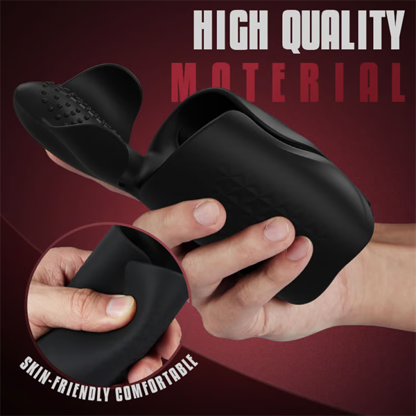 10 Vibrating Wrapped Pulse Masturbation Trainer