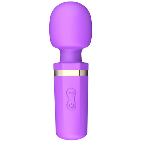 Quiet & Small AV Wand Vibrator Light Purple