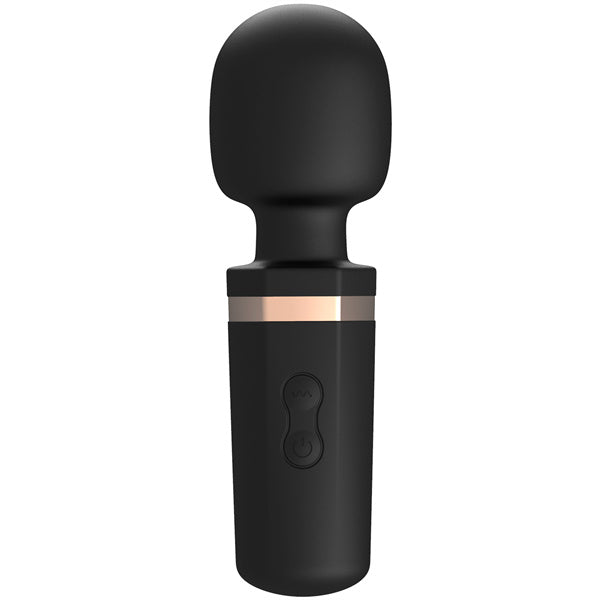 Quiet & Small AV Wand Vibrator Black