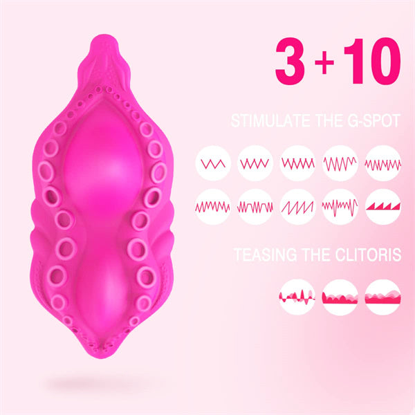 Butterfly Vibrators sea monster Hot Pink