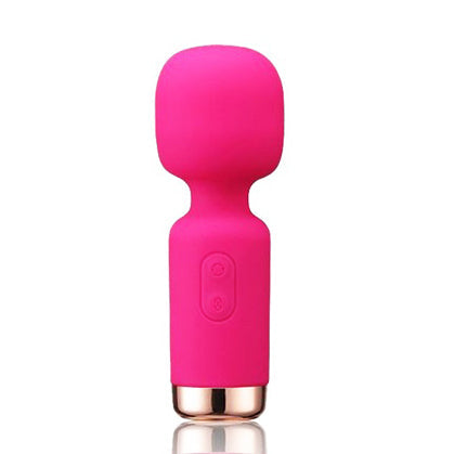 Mini AV Wand Vibrator Hot Pink