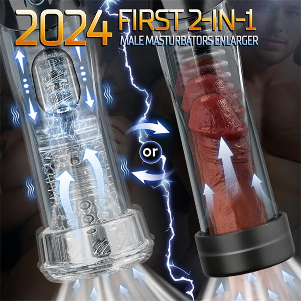 3 Suction & 7 Vibration Penis Enlarger