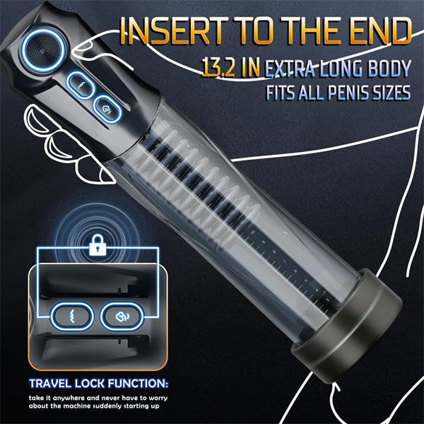 3 Suction & 7 Vibration Penis Enlarger