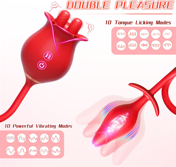 Buy 3in1 Rose Vibrator With Butt Plug | Rose Toy | Rosetoy ROSETOY Buy 3in1 Rose Vibrator With Butt Plug | Rose Toy | Rosetoy ROSETOY