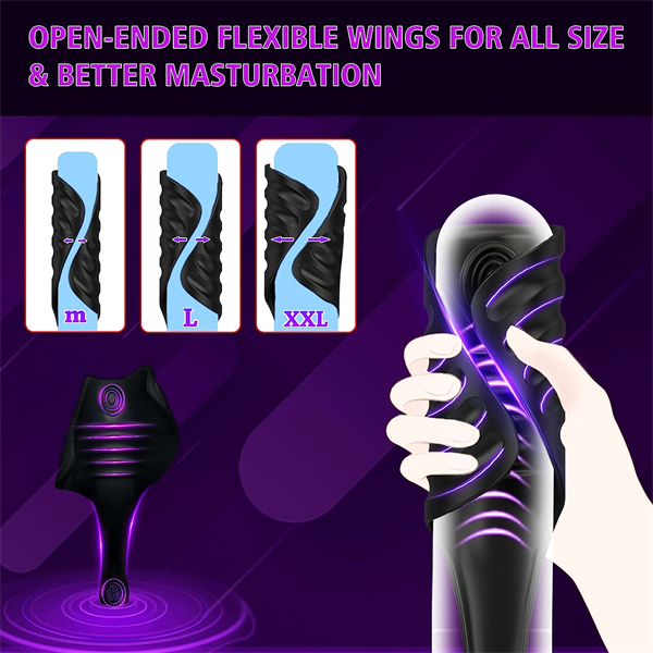 2IN1 Tapping Vibrating Penis Trainer