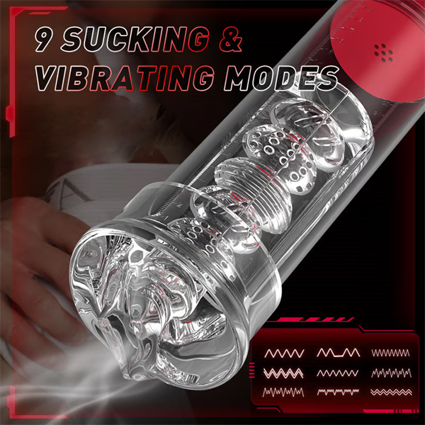9 Mode Vibration Suction Penis Pump