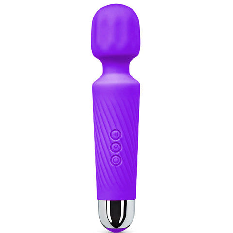 Colorful AV Wand Vibrator Purple