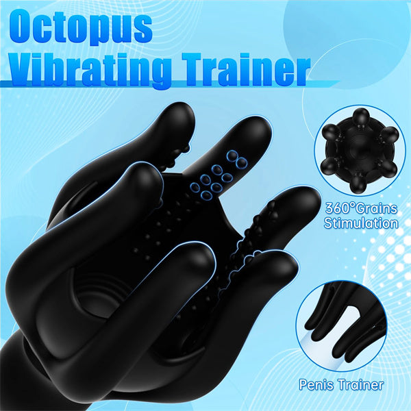 10 Vibrating Octopus Glans Trainer