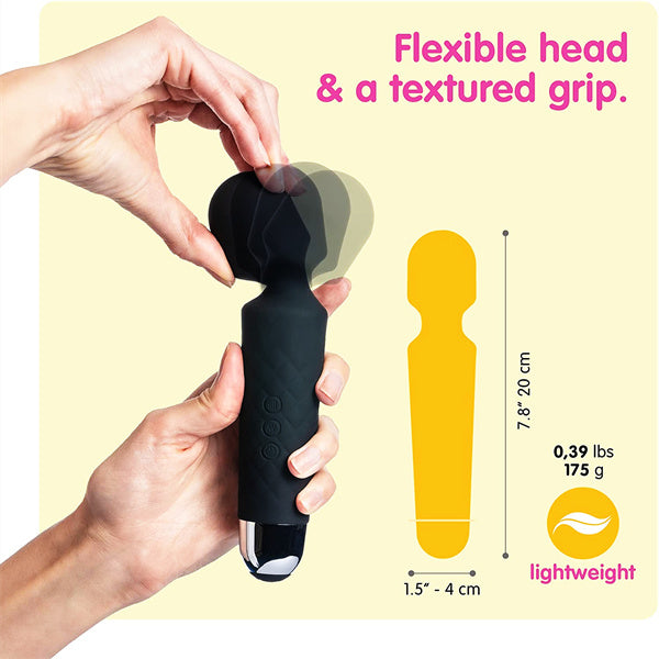 Regular Wand Vibrator Black