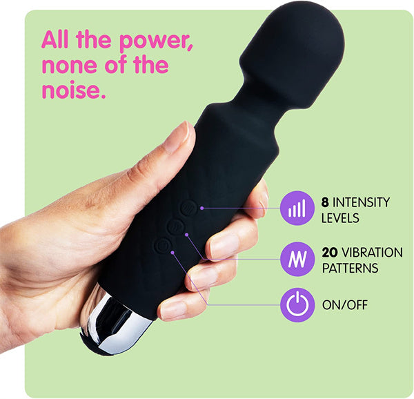 Regular Wand Vibrator Black