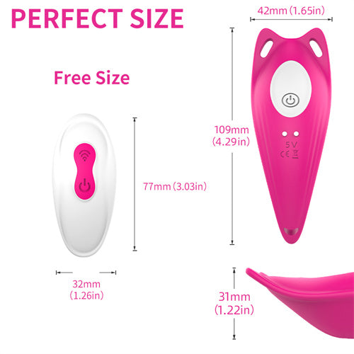 Remote Control Vibrating Panties Hot Pink