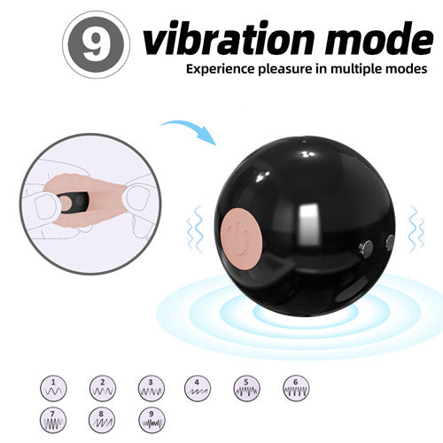Internal Condom Vibrating Ball Purple