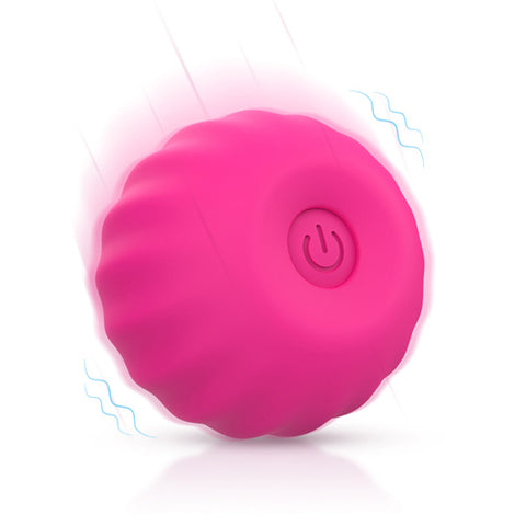 Internal Condom Vibrating Ball Hot Pink