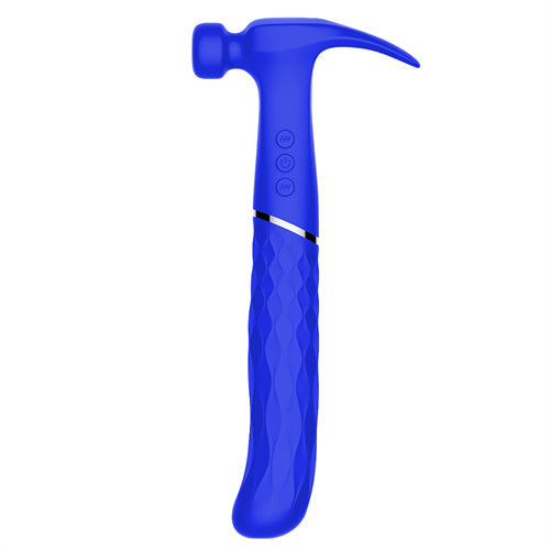 Curved Hammer Vibrator Blue
