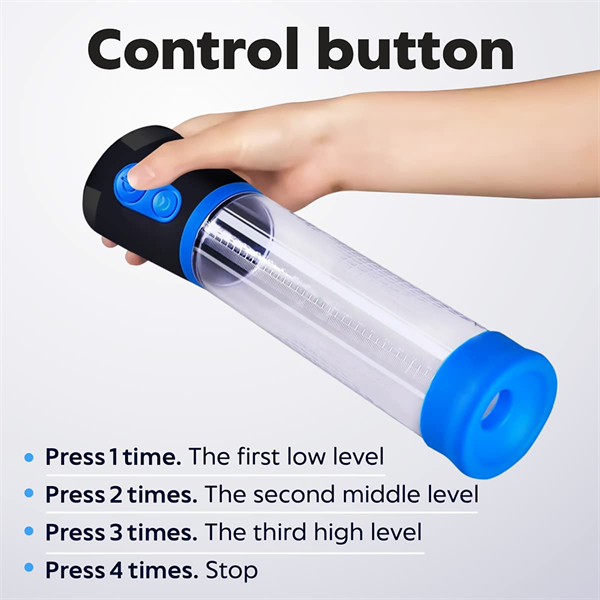 Automatic Vacuum Penis Enlargement Extend Pump with 3 Suction