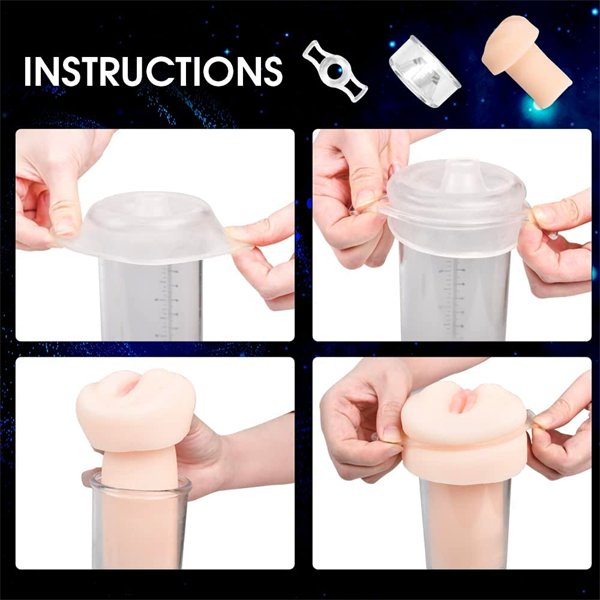 Electric Penis Vacuum Pump with 4 Suction