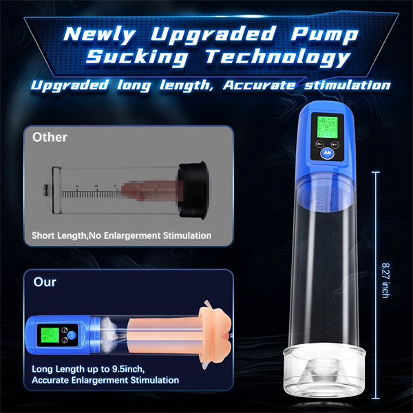 Electric Penis Vacuum Pump with 4 Suction