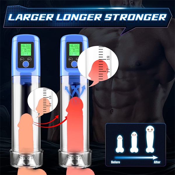 Electric Penis Vacuum Pump with 4 Suction