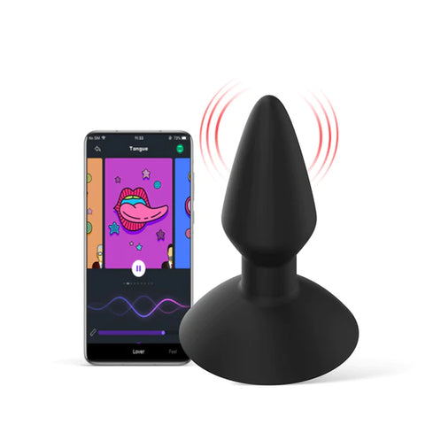Magic Equinox App Controlled Butt Plug with Suction-Cup