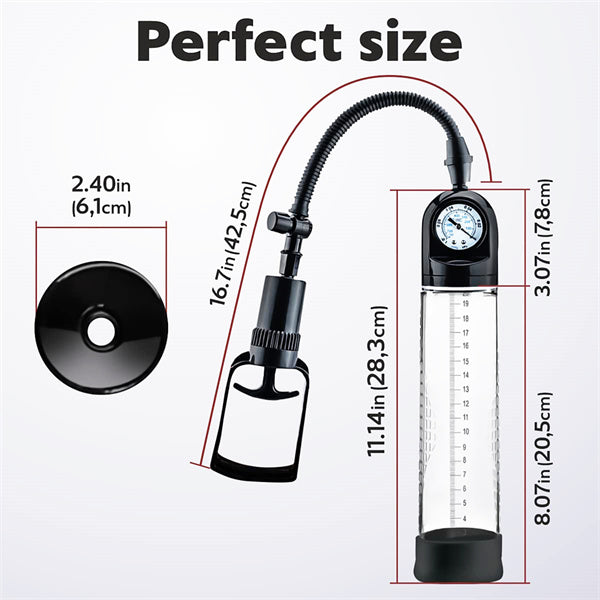 Manual Vacuum Penis Enlarger Enlargement Extend Pump