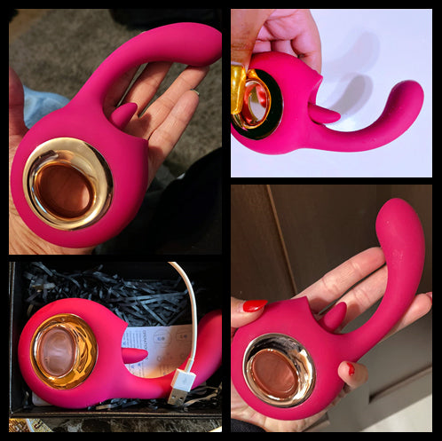 Reviews: 2 in 1 Clitoral Licking Tongue Vibrator