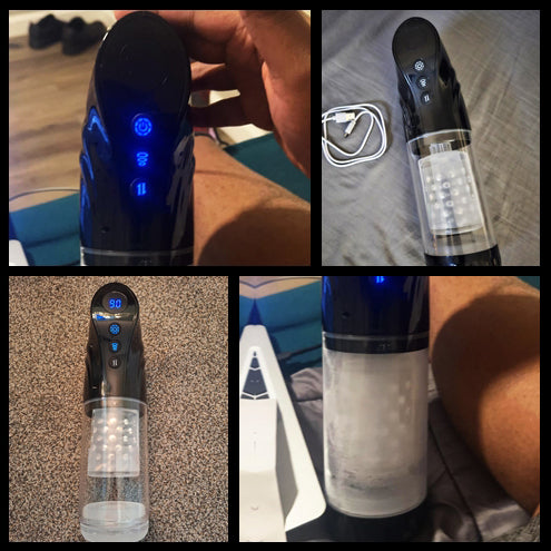 Reviews: LCD Display 9 Thrusting & Rotating & Suction Male Stroker