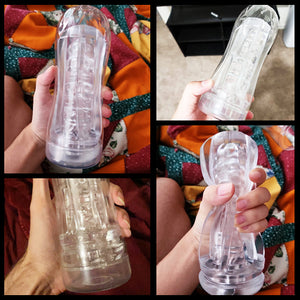Reviews: Portable Transparent Pocket Pussy Stroker