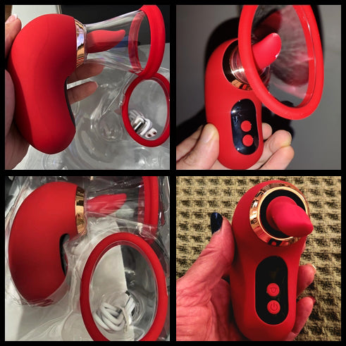 Reviews: 4IN1 Licking Rose Toy