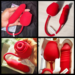 Reviews: Rose Sex Toy with Thrusting G Spot Vibrators 2025