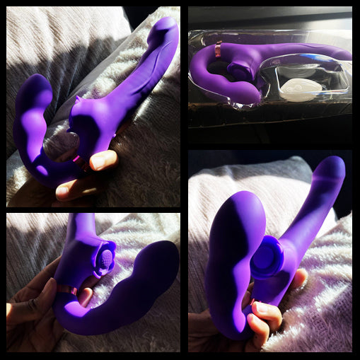 Reviews: Remote 5 Tapping 10 Vibration Strap-On Dildo Vibrator
