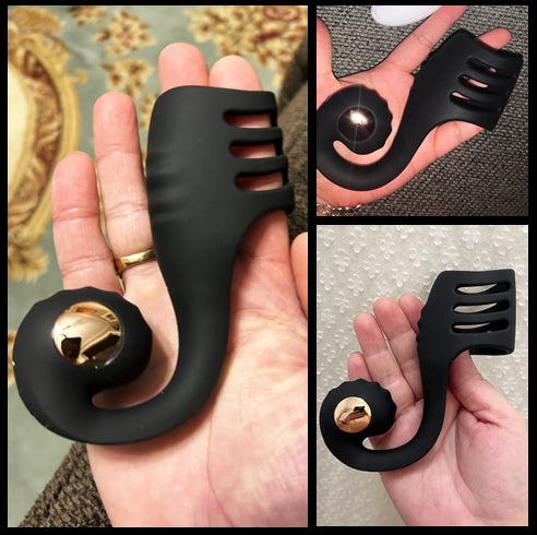 Reviews: Vibrating Cock Ring Sleeve with Snail-Shaped Vibrator