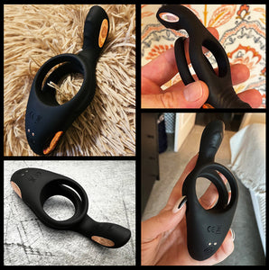 Reviews: Vibrating Cock Ring with Clitoral Vibrator