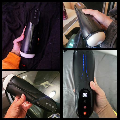Reviews: 9 Suction & Vibration & Heating Male Stroker