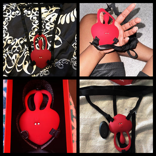 Reviews:Heart-Shaped Clitoral Stimulator Panty Vibrator With Remote Control