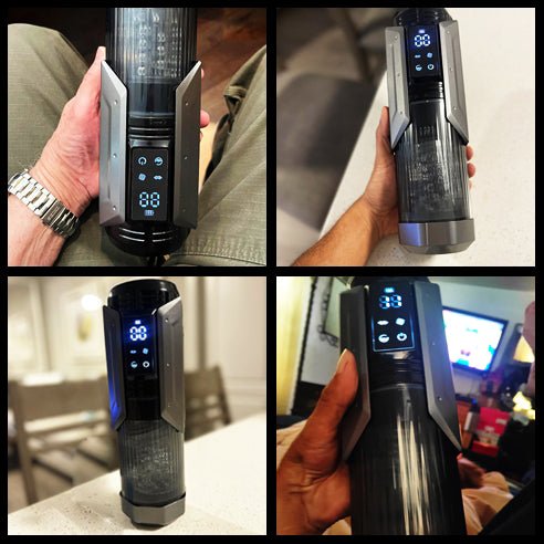 Reveiws: 7 Sucking& Vibrating& Thrusting& Rotating Stroker