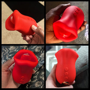 Reviews:4 in 1 Tongue Licking Vibrator Rose Sex Toys