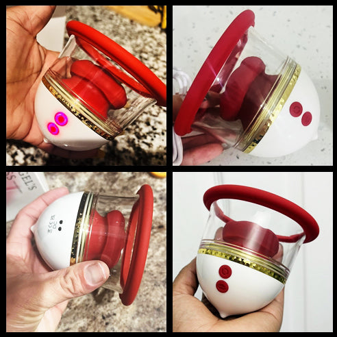 Reviews: Big Mouth Nipple Sucker Vibrator Rose Toy 2025