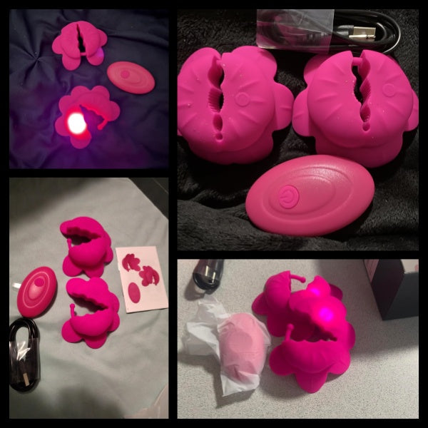 Reviews: Nipple Clamps Toys with 10 Vibration