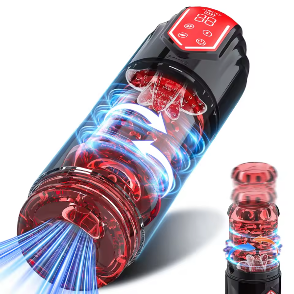 10-in-1 Automatic Male Stroker with Smart LCD Display