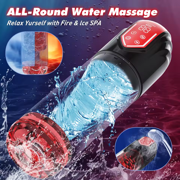 10-in-1 Automatic Male Stroker with Smart LCD Display