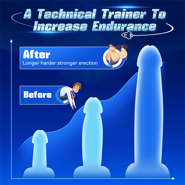 10 Licking Vibrating Blowjob Glans Trainer