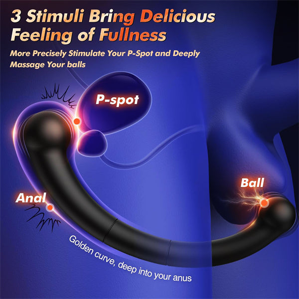 10 Vibrating Anal Vibrator Plug G Sopt Dildo