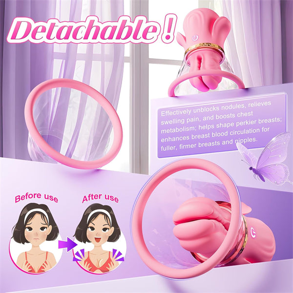 10 Vibration Manual Sucking Nipple Vibrator