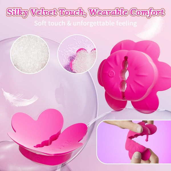 Nipple Clamps Toys with 10 Vibration