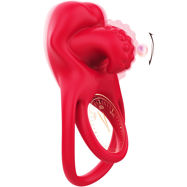 10 Vibrations Tongue Shaped Cock Ring