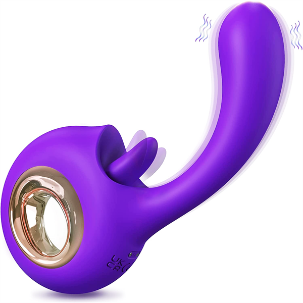 2 in 1 Clitoral Licking Tongue Vibrator