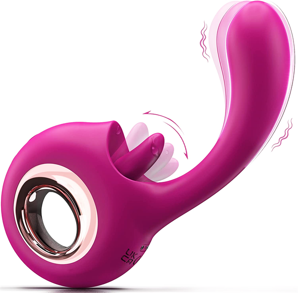 Buy 2 in 1 Clitoral Licking Tongue Vibrator | Amzing Toys | Rosetoy ROSETOY Buy 2 in 1 Clitoral Licking Tongue Vibrator | Amzing Toys | Rosetoy ROSETOY