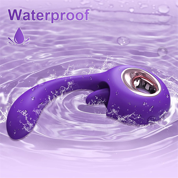 2 in 1 Clitoral Licking Tongue Vibrator