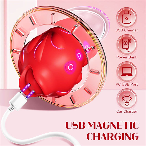 2 in 1 Licking & Sucking Nipple Vibrator